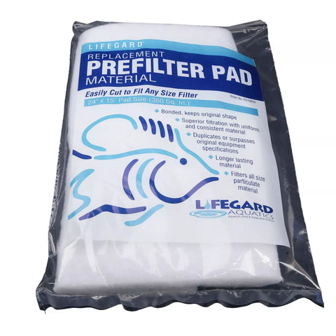 Lifegard Bonded Filter Pad 24" x 15"