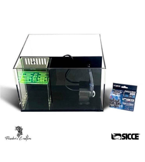 Pico Tank (with Sicce Pump) 12x12x7 - Koral King