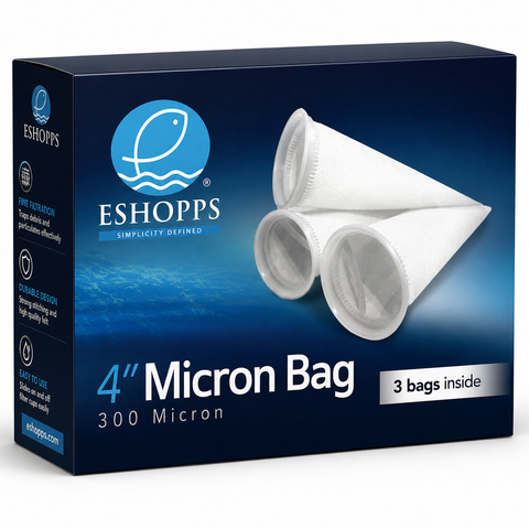 Eshopps 4” Filter Sock (3 Pack)
