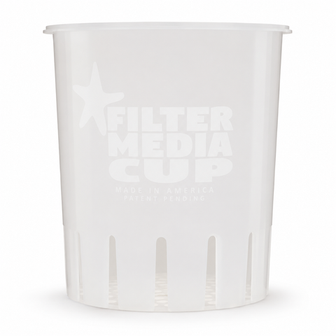 7” Filter Media Cup