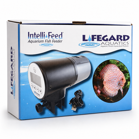 Lifegard Aquatics Intelli-Feed Aquarium Fish Feeder