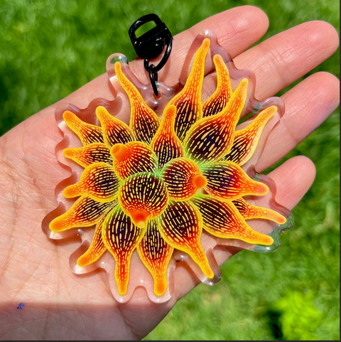 Anemone Keychain