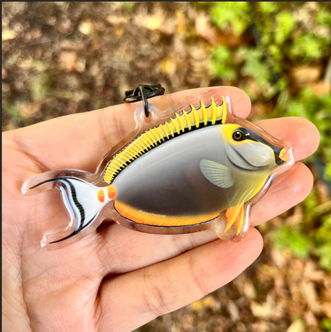 Blonde Naso Tang Keychain