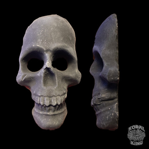 Skull Face Rock Decor